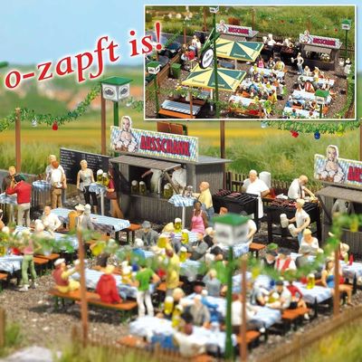 Busch 1046 Biergarten NEU - OVP - Artikelbild