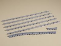 Auhagen 43588 Bahnsteigkanten 6 mm NEU - OVP