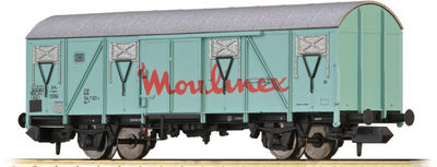 Brawa 67817 Gedeckter Güterwagen Moulinex DB Ep. IV NEU - OVP - Artikelbild