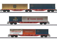 Märklin 47810 Container-Tragwagen-Set DB AG Ep. VI 3-tlg. NEU - OVP