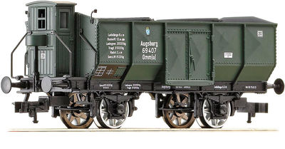 Fleischmann 590102 Offener Güterwagen K.Bay.Sts.B. Ep. I NEU - OVP - Artikelbild
