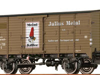 Brawa 48292 Gedeckter Güterwagen G Meinl BBÖ Ep. III NEU - OVP