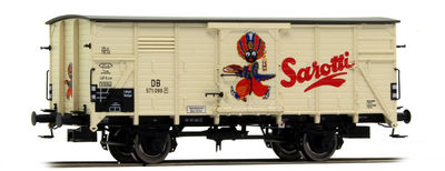 Brawa 48276 Gedeckter Güterwagen G 10 Sarotti DB Ep. III NEU - OVP - Artikelbild