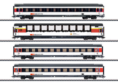 Märklin 43651 Reisezugwagen-Set Typ EW IV SBB Ep. VI 4-tlg. NEU - OVP - Artikelbild