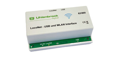Uhlenbrock 63860 LocoNet WLAN Interface NEU - OVP - Artikelbild