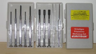 Zum Mitbestellen: 10-teiliges Präzisions-Werkzeug - Artikelbild