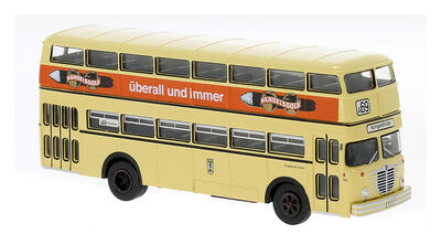 Brekina 61256 Büssing D2U BVG Handelsgold NEU - OVP - Artikelbild