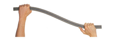 Fleischmann H0 6106 10x Flexgleis mit biegbarem Gleiskörper NEU - OVP - Artikelbild
