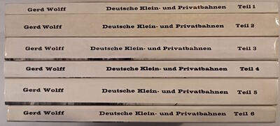 Deutsche Klein- und Privatbahnen Teil 1 bis 6 - Neuwertig - Artikelbild