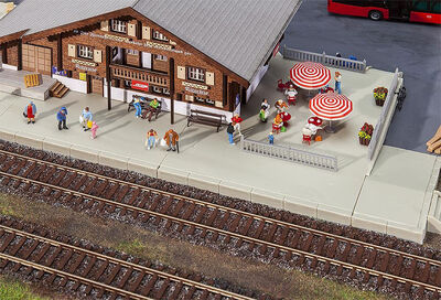 Faller 120206 Bahnsteige/Grundplatten NEU - OVP - Artikelbild