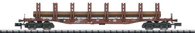 Minitrix 15484-02 Doppelrungenwagen mit Spundwänden NEU - OVP - Artikelbild