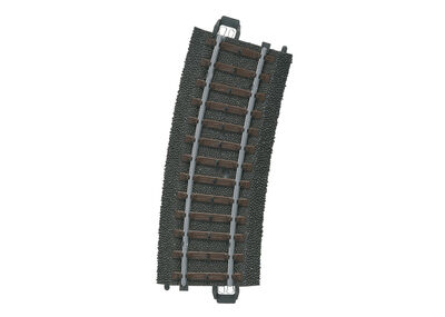 Märklin H0 - 24115 - Gebogenes C-Gleis Radius R1 = 360 mm / 15° - Artikelbild