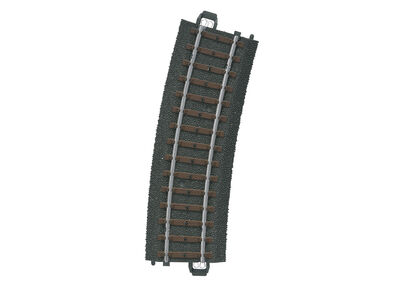 Märklin H0 - 24215 - Gebogenes C-Gleis Radius R2 = 437,5 mm / 15° - Artikelbild