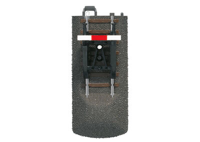Märklin H0 - 24977 - Gleisende mit Prellbock Länge 77,5 mm + 5 mm - Artikelbild