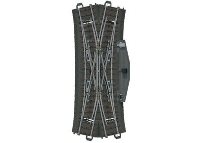 Märklin H0 - 24624 - Doppelkreuzungsweiche Länge (DKW) 188,3 mm - Artikelbild