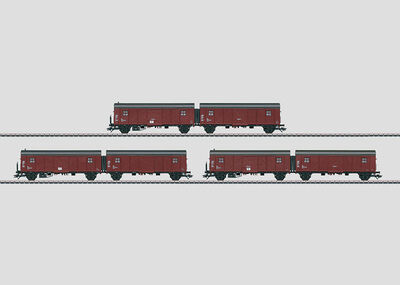 Märklin H0 - 48850 - Güterwagen-Set Leig-Einheiten. - Artikelbild
