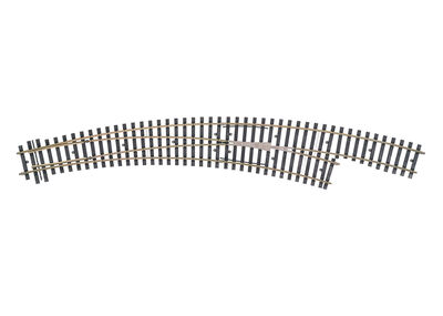 Märklin Spur 1 - 59086 - Bogenweiche rechts Radius 1.394/1.550 mm - Artikelbild