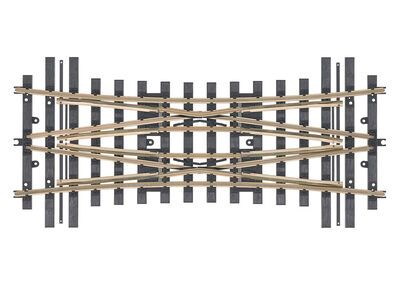 Märklin Spur 1 - 59093 - Doppelte Kreuzungsweiche - Mittelteil R. 1.394 mm - Artikelbild