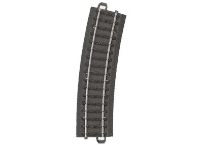 Märklin H0 - 24315 - Gebogenes C-Gleis Radius R3 = 515 mm / 15° - Artikelbild