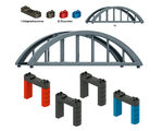Märklin H0 - 72218 - my world - Baustein-Set Hochbahn-Brücke - Artikelbild