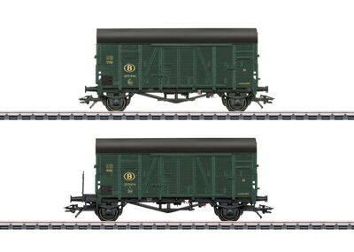 Märklin H0 - 48832 - Zwei gedeckte Güterwagen Oppeln - Artikelbild
