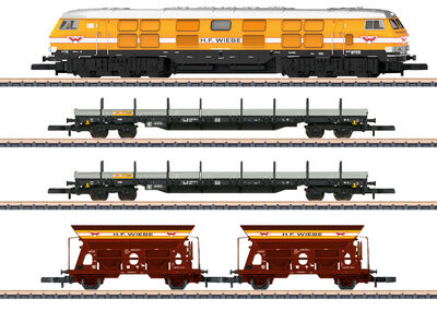 Märklin Spur Z - 81320 - Zugpackung Wiebe mit Diesellokomotive V320 001-1 - Artikelbild