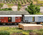 Märklin H0 - 46568 - Güterwagen-Set mit gedeckten Güterwagen K3 - Artikelbild