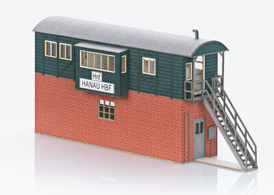 Märklin H0 - 72901 - Bausatz Behelfsstellwerk Hanau Hbf - Artikelbild