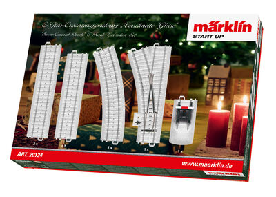 Märklin H0 - 20124 - Start up - C-Gleis-Ergänzungspackung Verschneite Gleise - Artikelbild