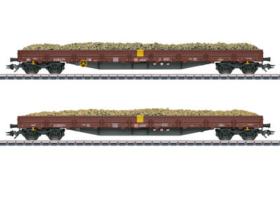 Märklin H0 - 47159 - Niederbordwagen-Set Res-x - Artikelbild
