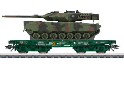 Märklin H0 - 48843 - Schwerlast-Flachwagen Rlmmps - Artikelbild