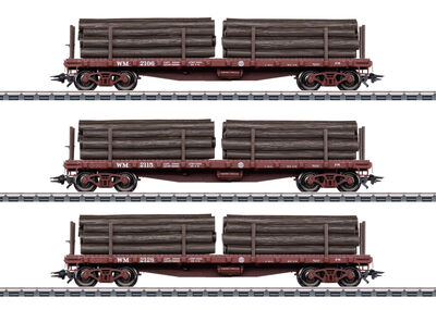 Märklin H0 - 45600 - US-Flachwagen-Set - Artikelbild