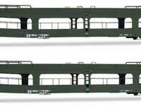 Rivarossi HR4380 Autotransportwagen DDm 916 DR Ep. IV NEU - OVP