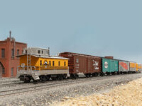 Märklin H0 - 45712 - US-Güterwagen-Set Tin Plate