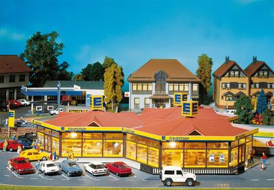 Faller - 130342 - Edeka-Markt Friedrichsen - Artikelbild
