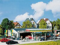 Faller - 130345 - Tankstelle mit Servicegebäude