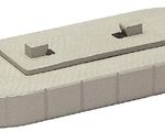 Faller - 120538 - Betonbrückenpfeiler - Artikelbild