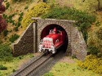 Faller - 120558 - Tunnelportal für Dampfbetrieb, 1-gleisig
