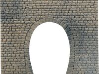 Faller - 170830 - Dekorplatte Tunnelportal, Naturstein-Quader