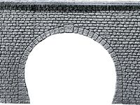 Faller - 170881 - Dekorplatte Tunnelportal Profi, Naturstein-Quader