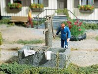 Faller - 333212 - Pumpbrunnen mit Wassertrog