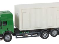 Faller - 161480 - LKW MB SK94 Baucontainer (HERPA)