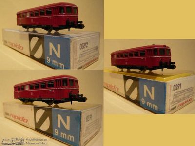 Konvolut 4x Arnold N Schienenbuss.; 1x Nr.0291, 2x Nr.0263, 1x Nr.0392 - Artikelbild