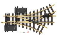 LGB - 12360 - Elektrische Dreiwegweiche Radius R1 30°