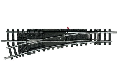 Trix - 14938 - Minitrix Links-Weiche Länge 112,6 mm - Artikelbild