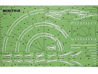 Trix - 66600 - Minitrix-Gleisplan-Schablone