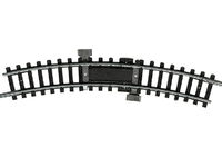 Trix - 14972 - Minitrix Anschlussgleis R 1 - 30°