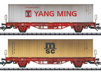 Trix - 24139 - Container-Tragwagen-Set Lgs 580