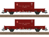 Trix - 24555 - Niederbordwagen-Set