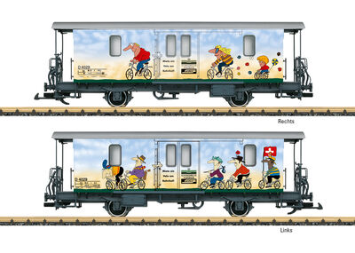 LGB - 34555 - RhB Fahrradwagen - Artikelbild